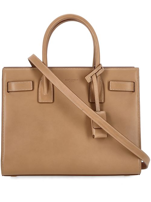 'SAC DE JOUR BABY' HANDBAG IN BROWN LEATHER WOMEN Saint Laurent | 421859AACQ32725